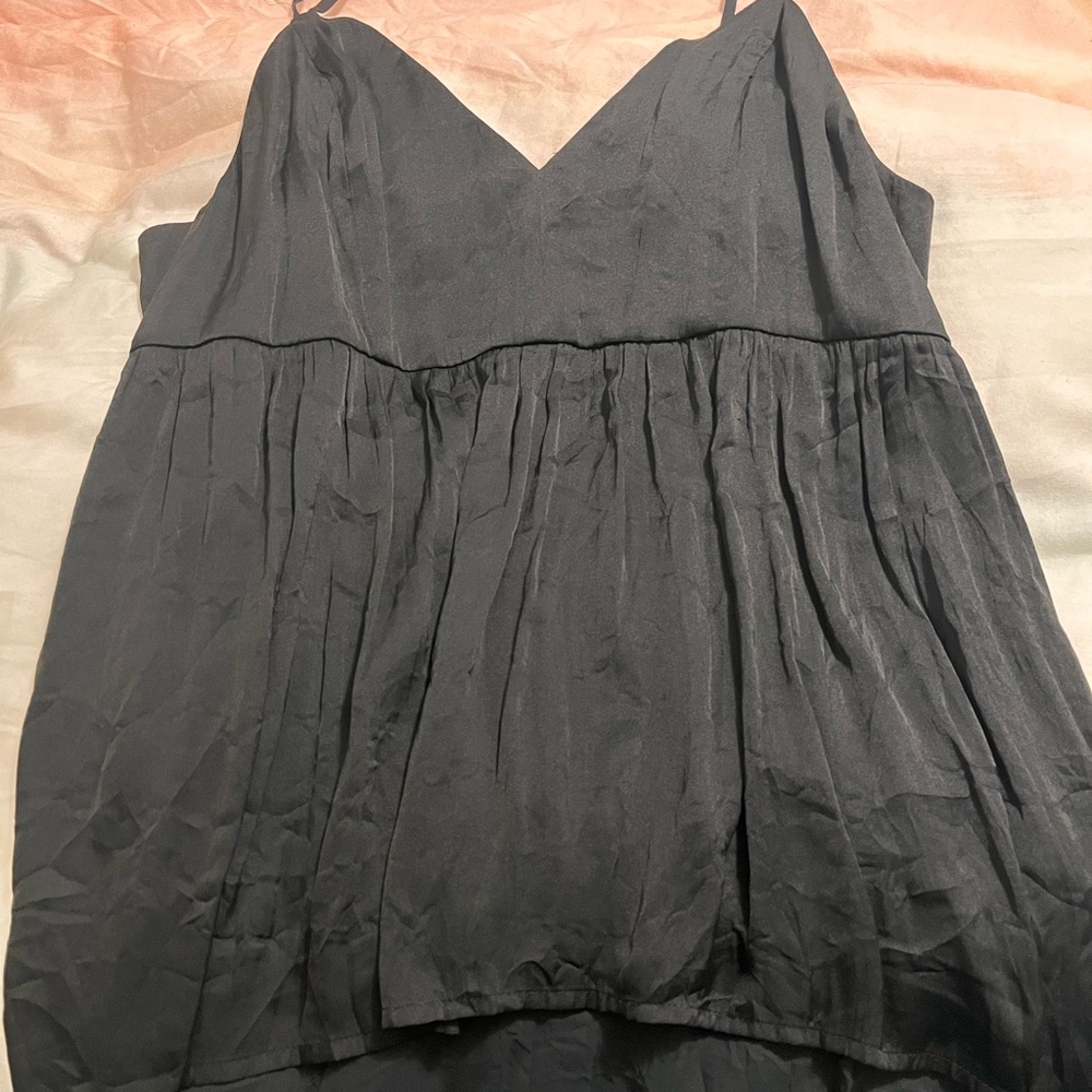 Express Women’s black silky tank